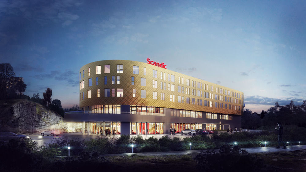 Scandic Flesland Airport Bergen Exteriör bild